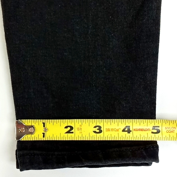 A/X Armani Exchange Women's Super Skinny 26 Black Distressed Jeans - Picture 10 of 13